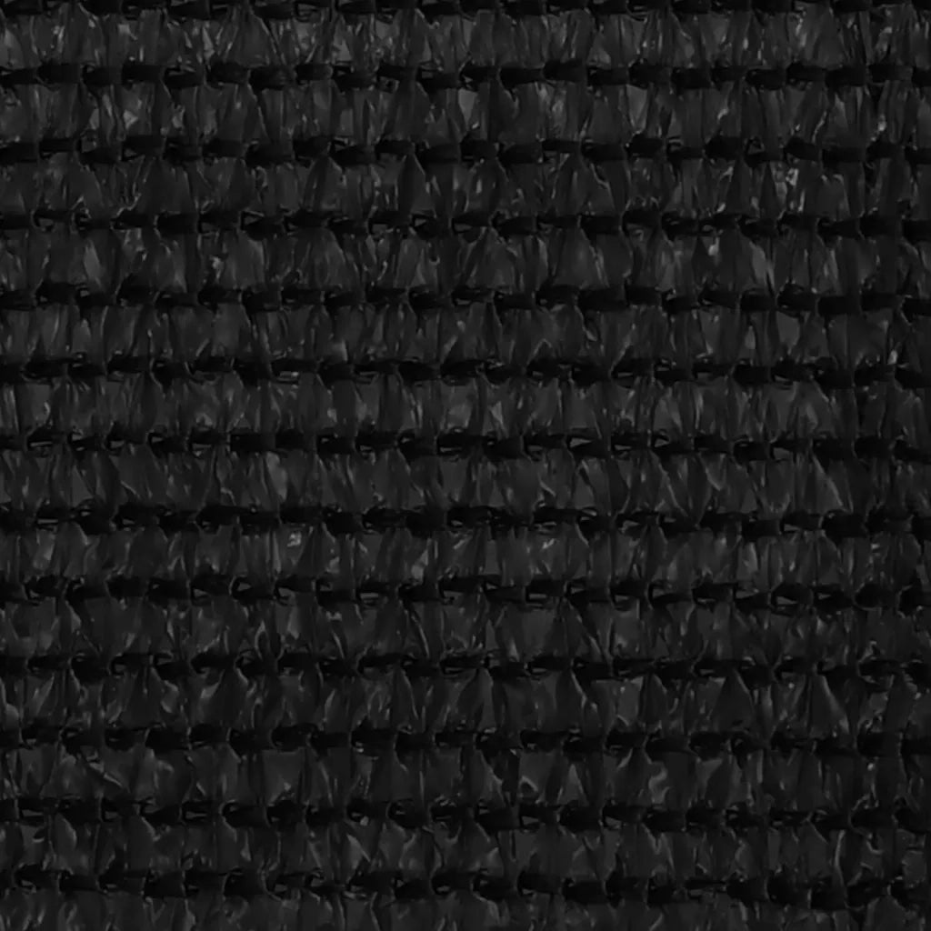 Paravento da Balcone Nero 90x300 cm in HDPE 311032