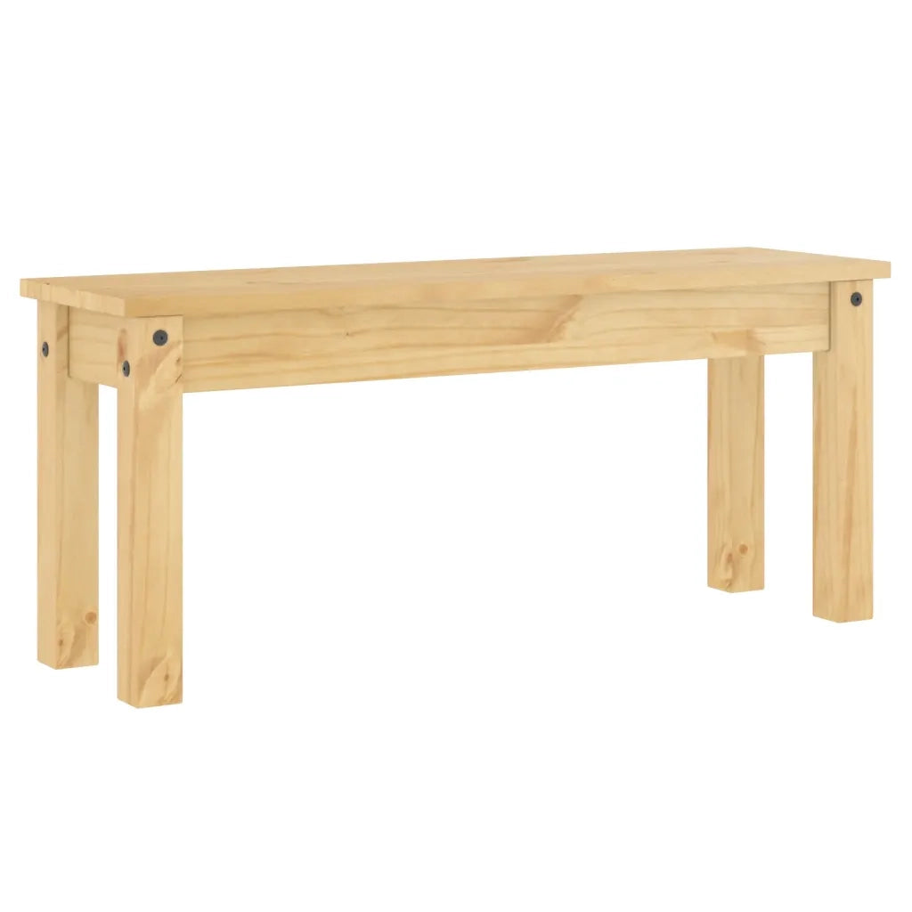 Panca da Pranzo PANAMA 105x30x45 cm in Legno Massello di Pino CFW5050540