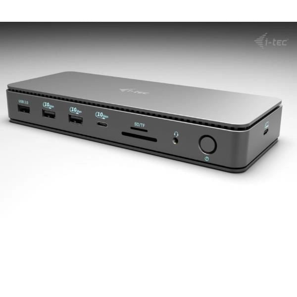 I-tec thunderbolt 4 dual displayport docking station pro + power delivery 92 w - TB4DUALDPDOCKPDPRO