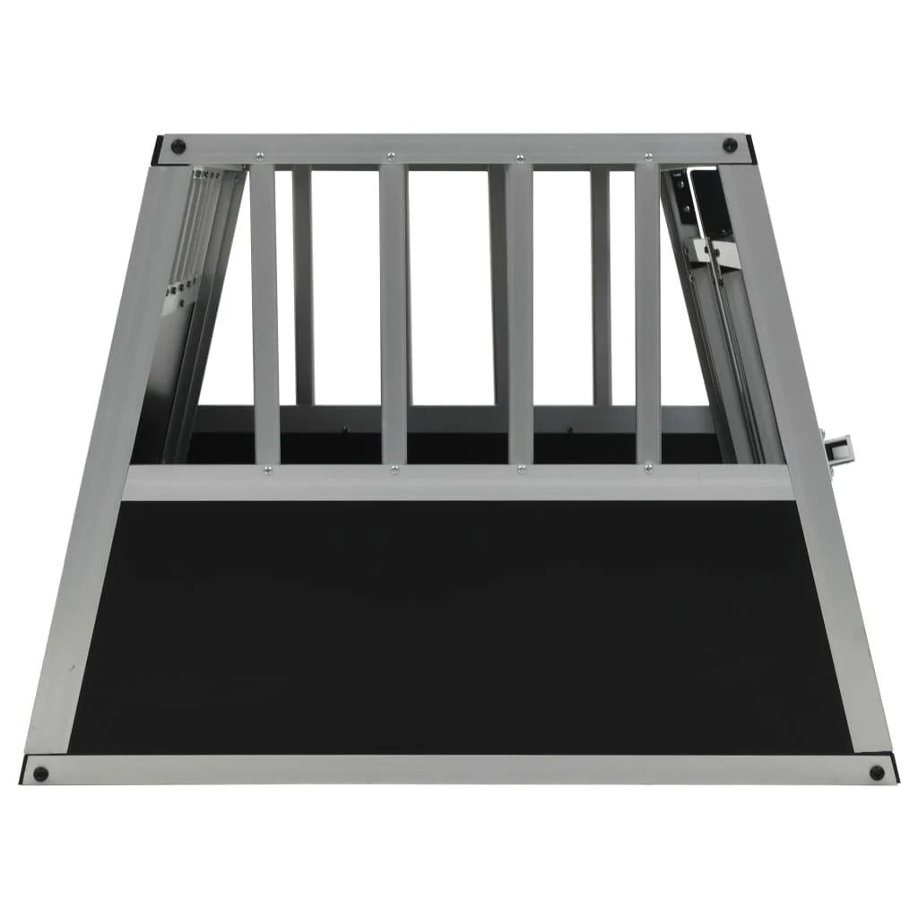 Trasportino per cani con doppia porta 89 x 69 x 50 cm nero 02_0000063