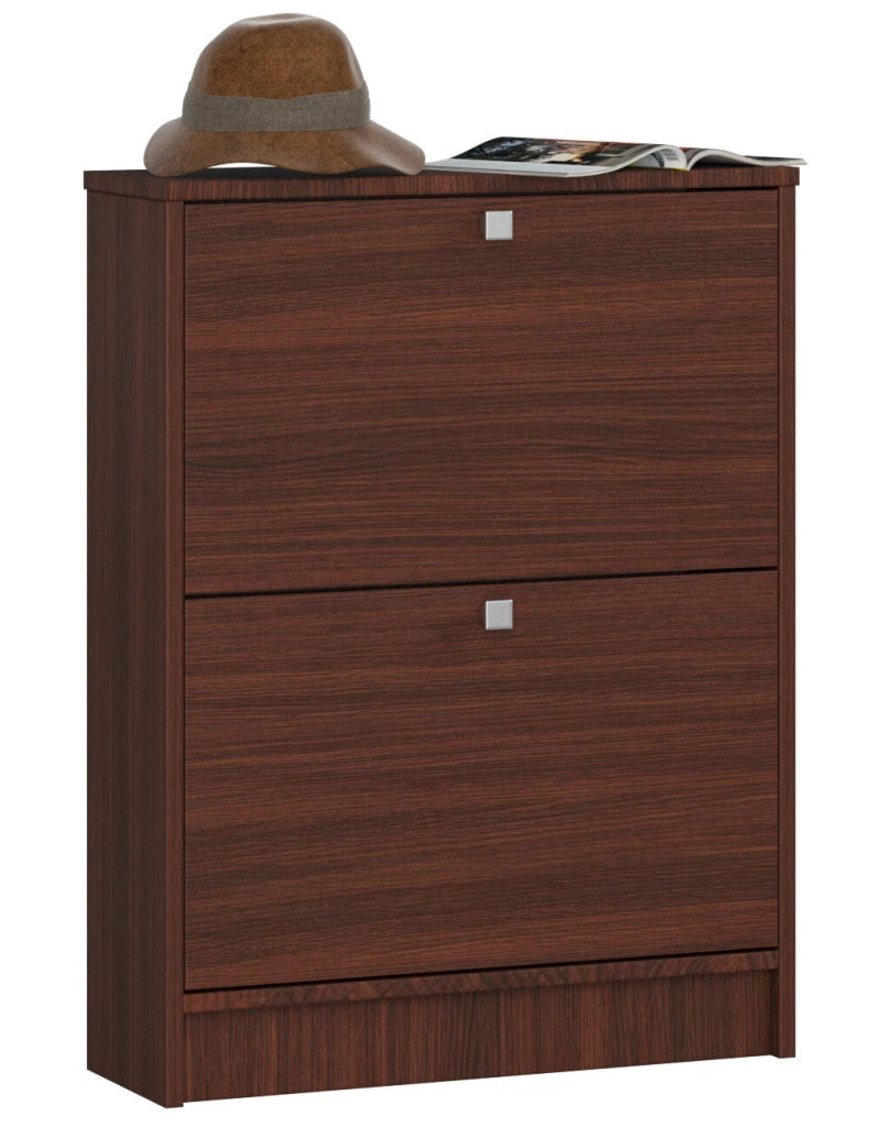Scarpiera AKORD Wengé 60 cm 2 ante 60x20x80 cm