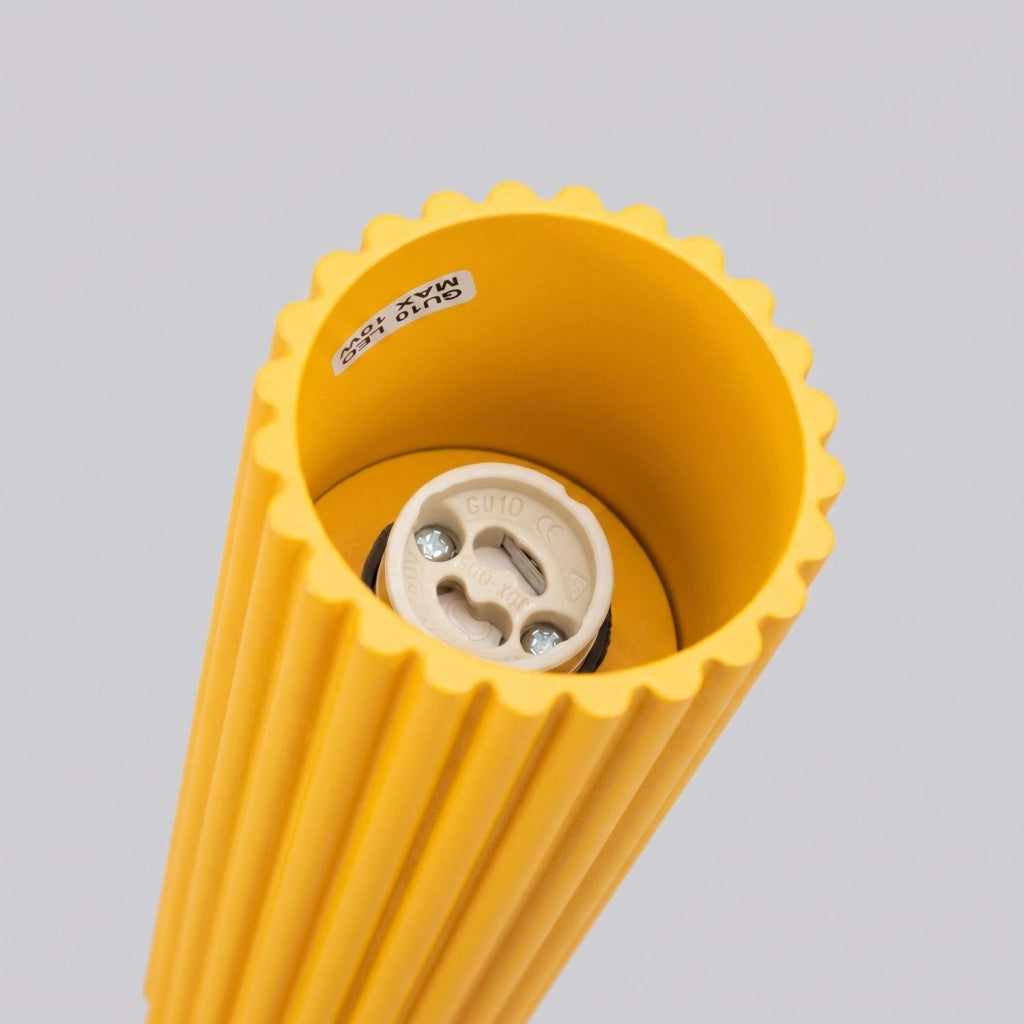 Plafoniera KARBON 10 giallo