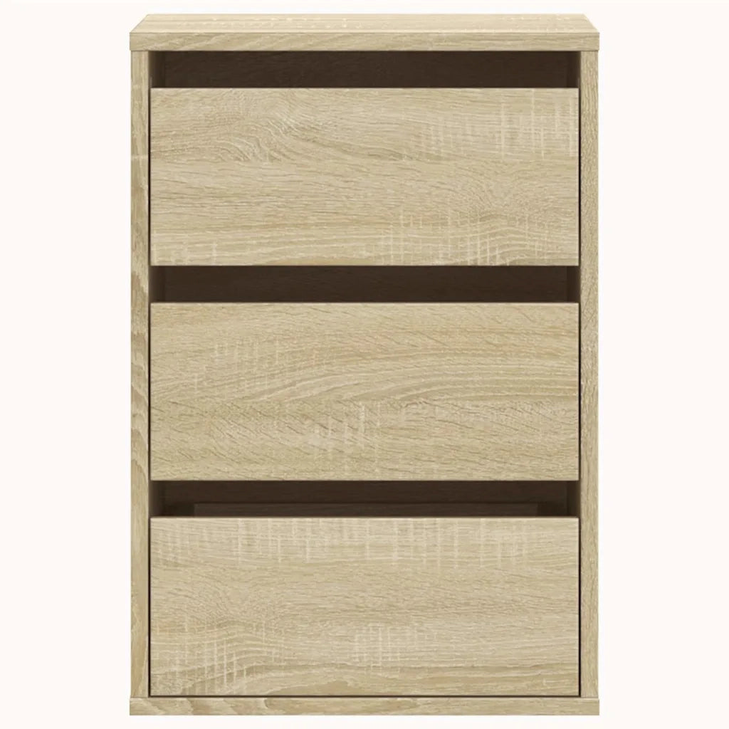 Cassettiera Angolare Rovere Sonoma 40x41x58cm Legno Multistrato 852836