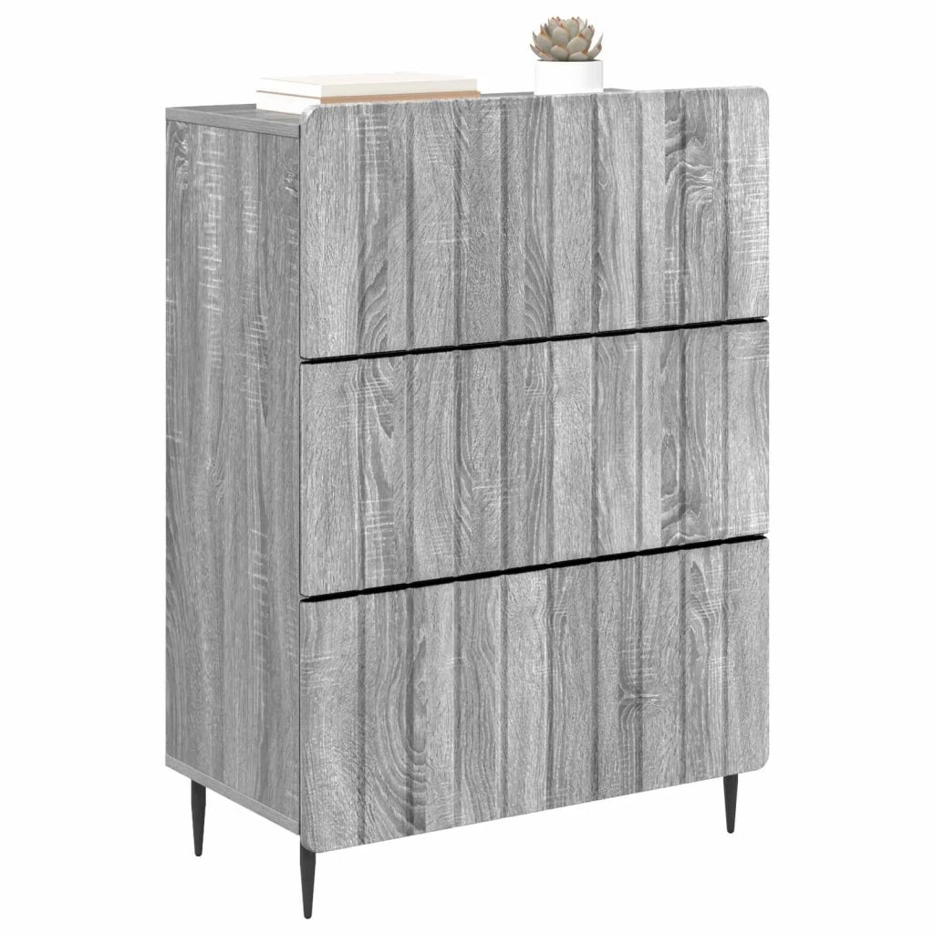 Mobile con Cassetti Grigio Sonoma 66 x 34,5 x 92 cm 894381
