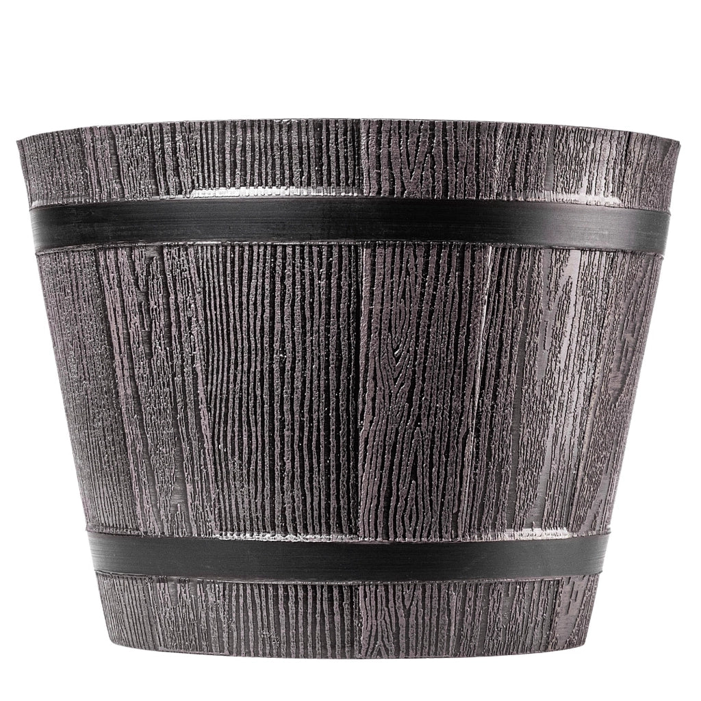 Vaso da fiori KADAX per giardino, vaso per fiori da terrazzo, copertura per fiori, vaso rotondo 23 cm