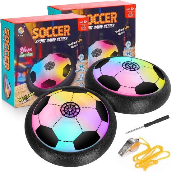 Calcio aeree - 2 Pezzi - Ricaricabile - LED Luce - Calcio aeree - Calcio aeree - Giocattoli Indoor - Per Bambini - Calcio