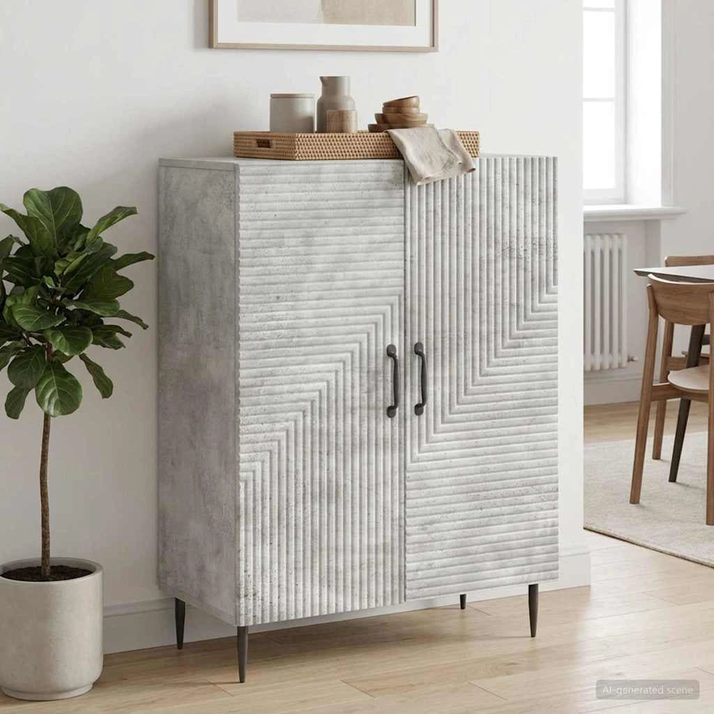 Credenza Grigio Cemento 66 x 34,5 x 89,5 cm 894818
