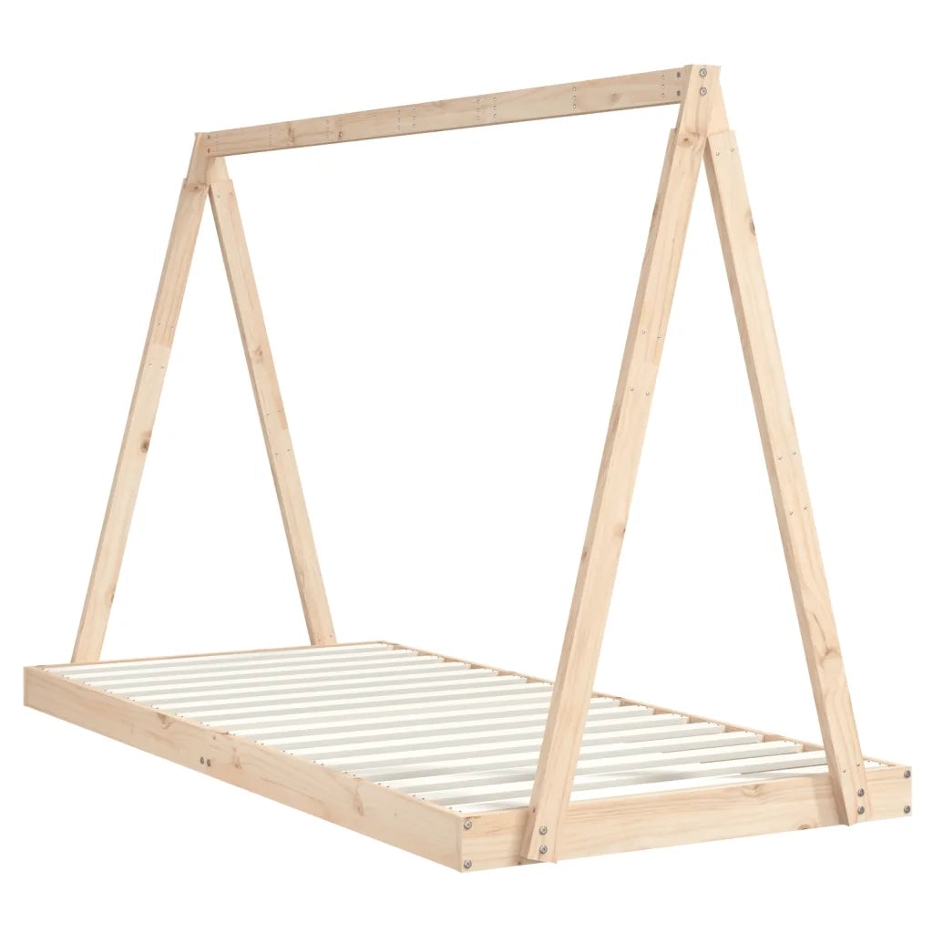 Giroletto per Bambini | Letto Infantile | Lettino 90x200 cm in Legno Massello di Pino