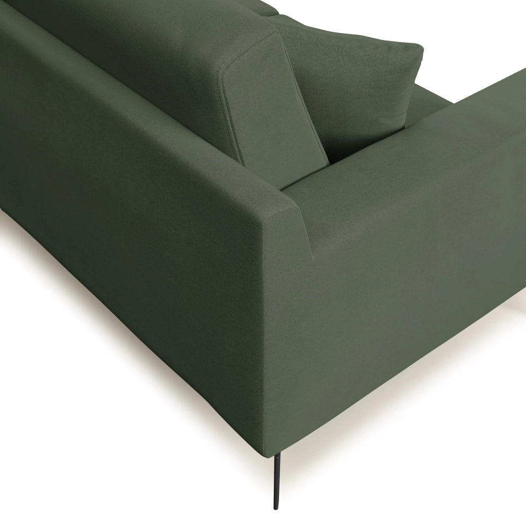 Prestige Divano design moderno T11 166 cm verde