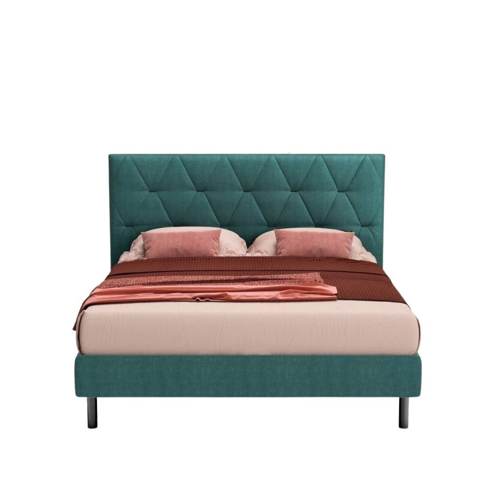 Camera da letto Follia bianco portland e maniglie antracite