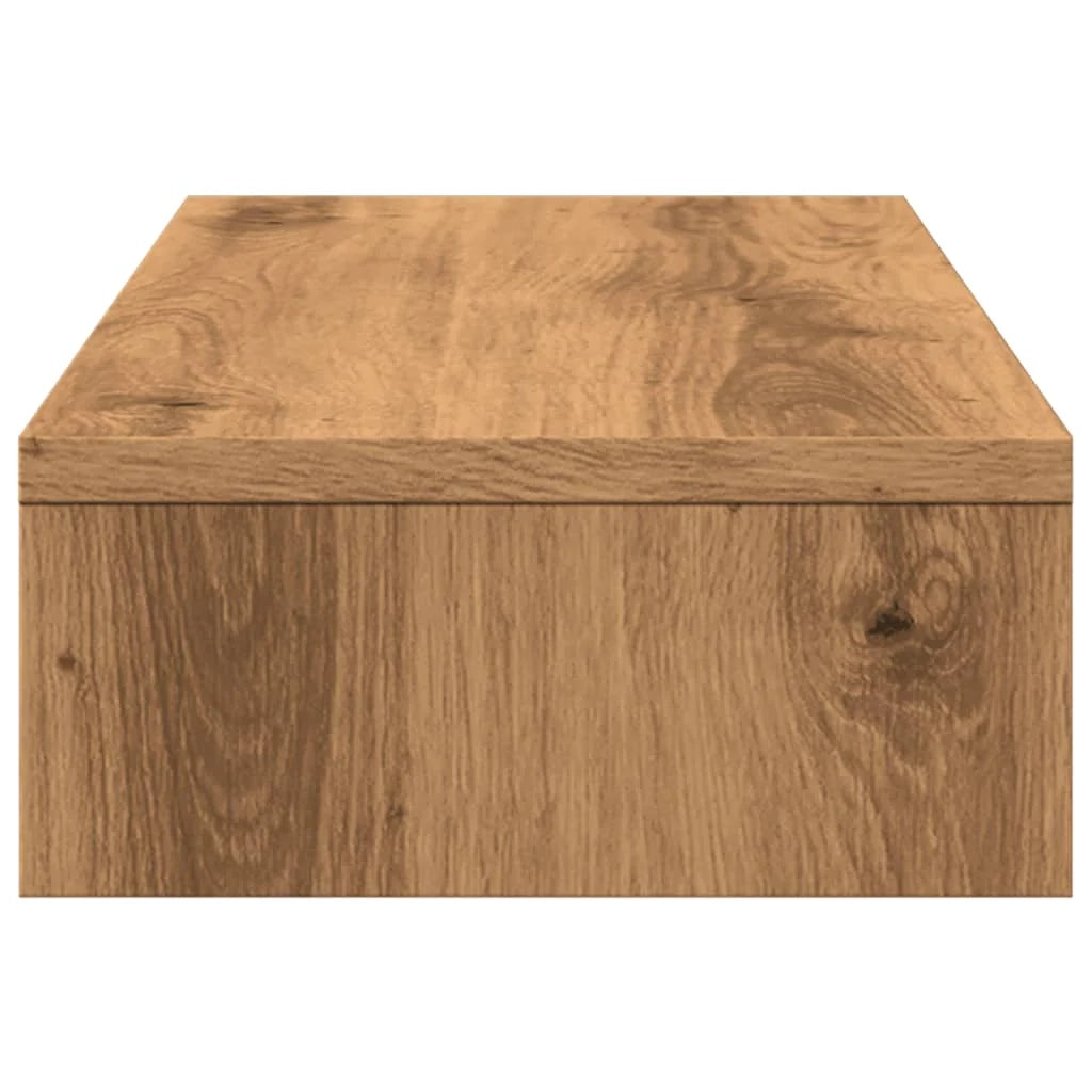 Supporto per monitor regolabile in legno ingegnerizzato fatto a mano per scrivania/tavolo marrone 02_0044964