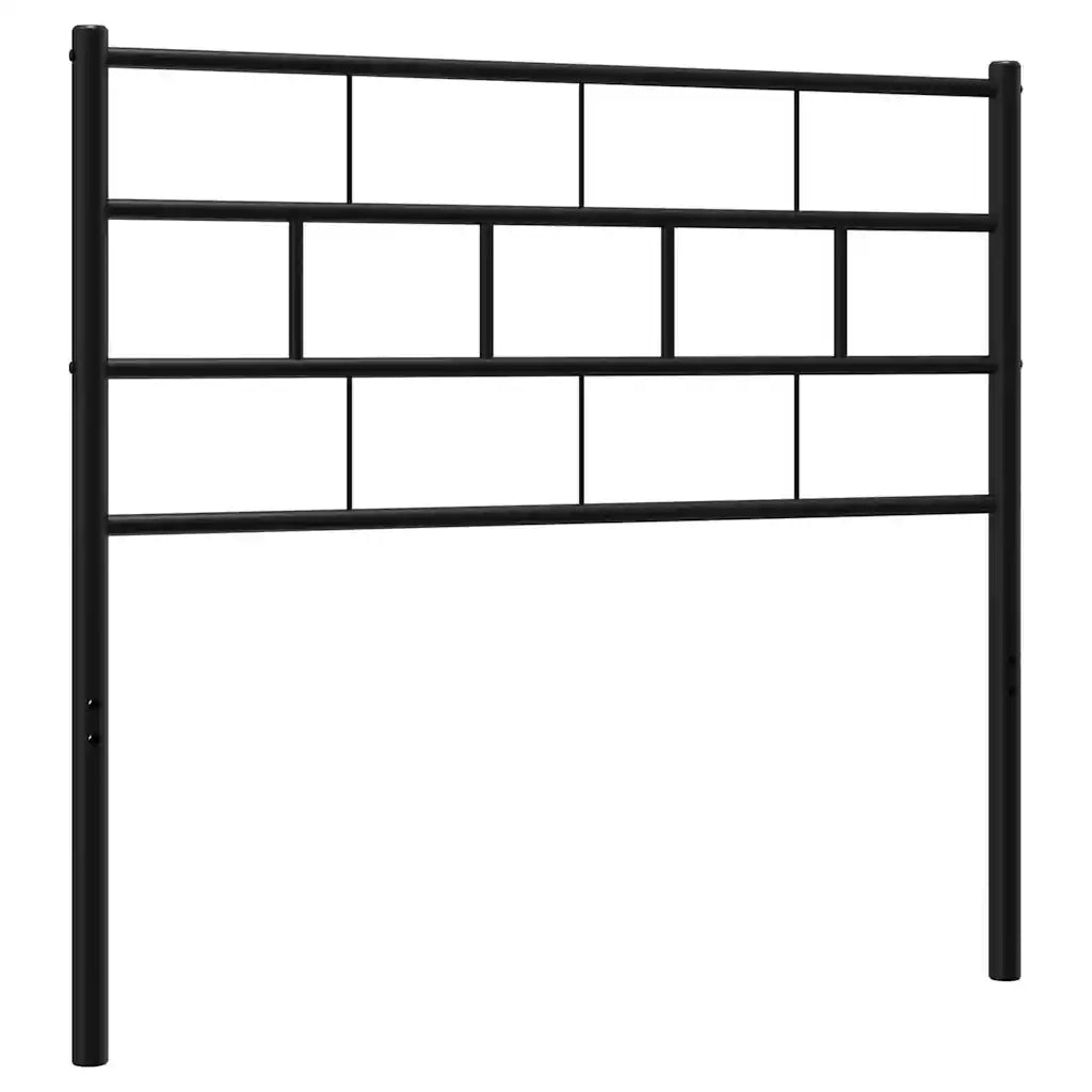 Testiera di Ricambio in Metallo Nero 80 cm 355686