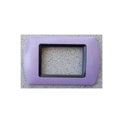 Trade Shop - Placchette Placche In Abs Compatibili Per Serie Living International Placca - Lilla -4 Fori     -