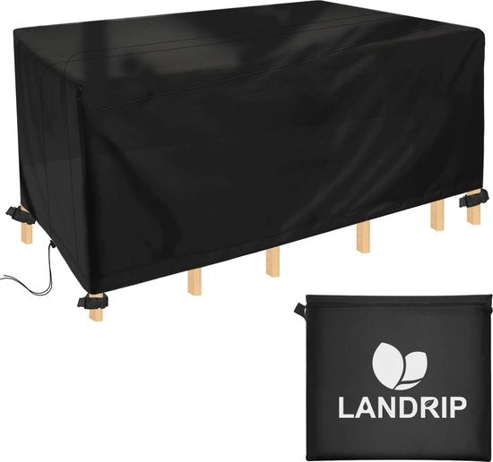 Ombrellone per Giardino - Impermeabile, Resistente ai Raggi UV e Solido - Protezione per Mobili Esterni 213 x 132 x 72 cm