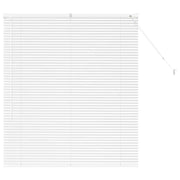 Tendaggi a Veneziana | Tenda a lamelle Bianco 130 x 115 cm Alluminio