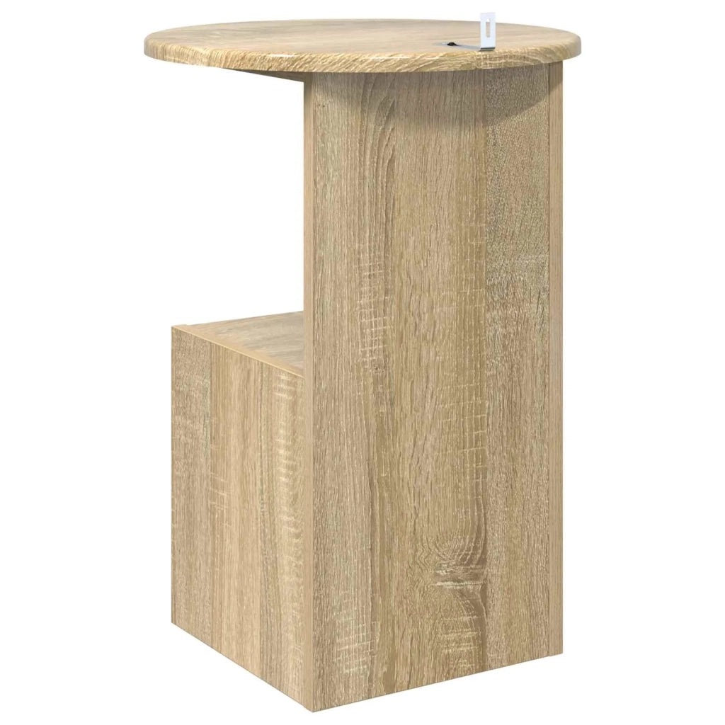 Tavolo laterale Rovere Sonoma Ø 39,5 x 55 cm 8001039