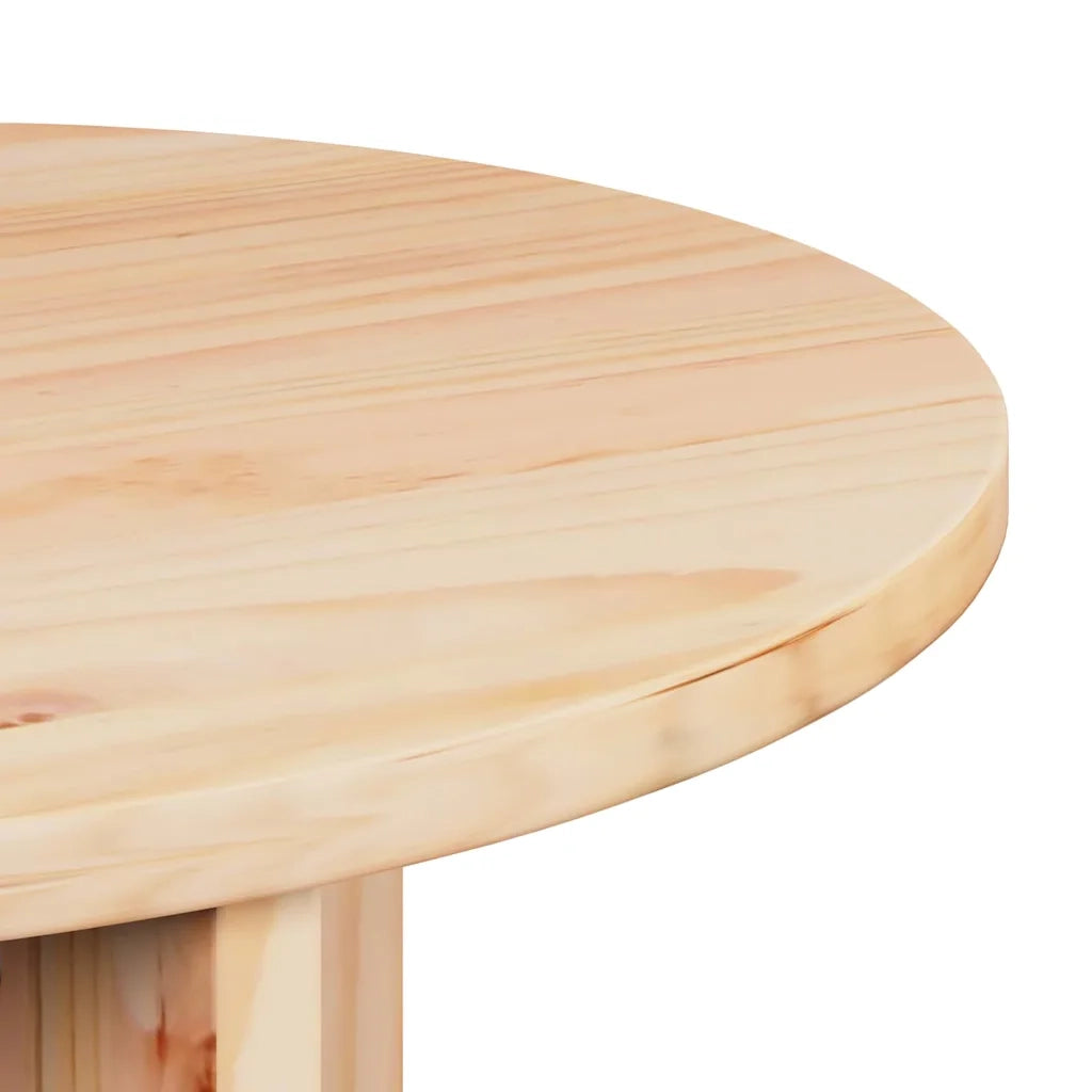 vidaXL Tavolino da salotto 2 pcs Naturale 49 x 49 x 28 cm