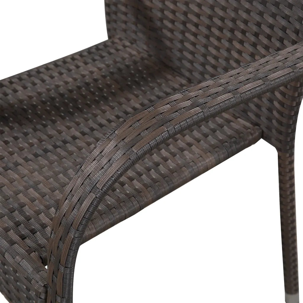 Set Mobili da Pranzo per Giardino 7 pz Marrone 3072130