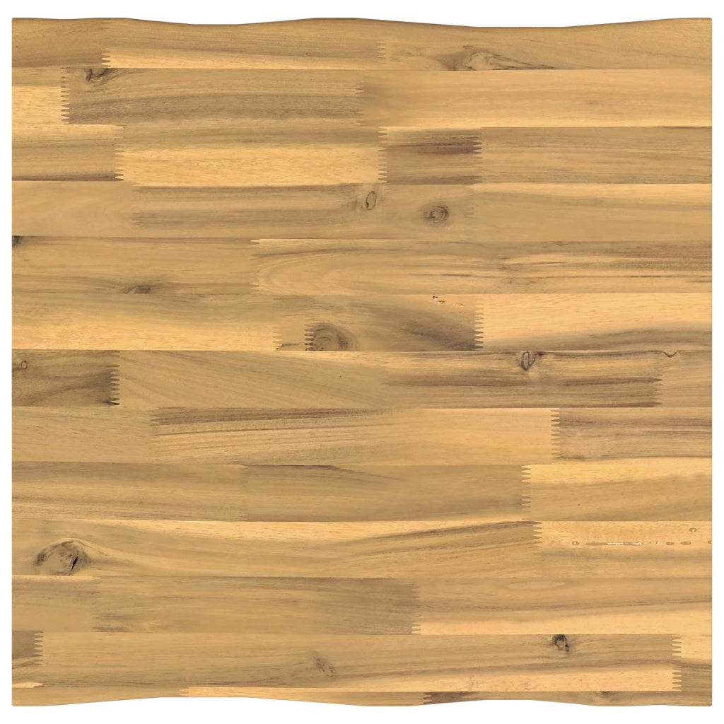 Piano del Tavolo Rettangolare 50 x 50 x 3,5 cm Quadrato Bianco 938589