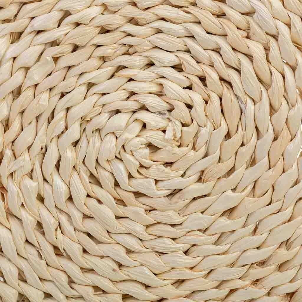 Sottopentola in fibra di mais intrecciata D35x1,5h cm