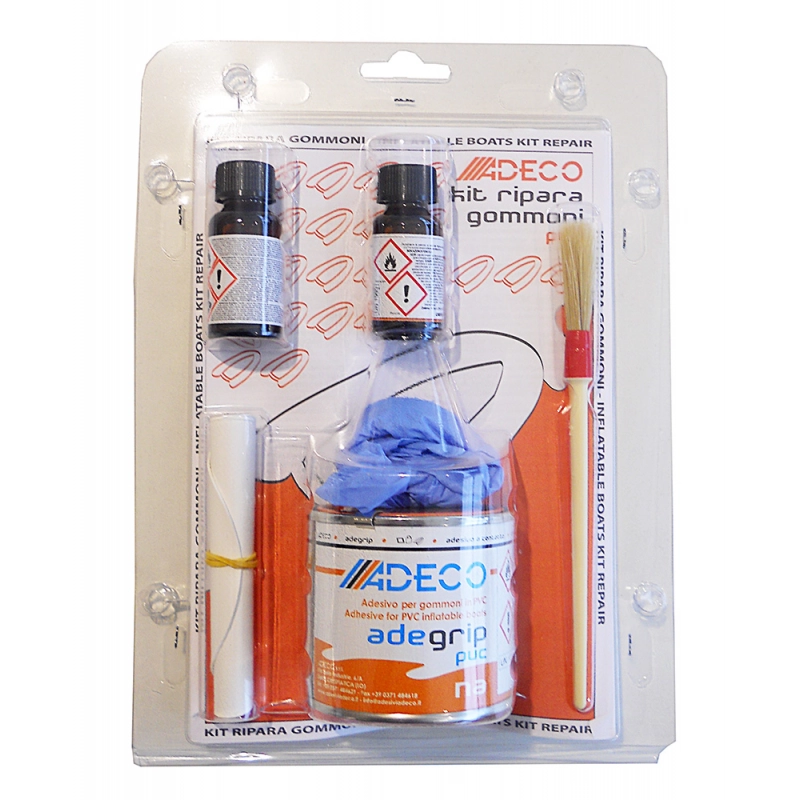 KIT RIPARAZIONE PVC GRIGIO