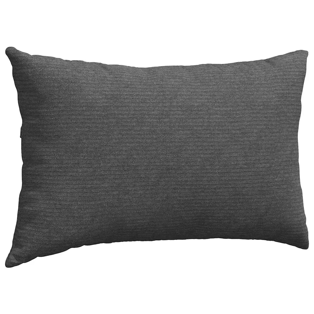 Cuscini da Divano 2 pz | Cuscini per sedie Grigio scuro 50 x 30 cm
