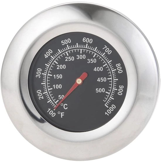 Termometro per barbecue e griglia - 100 °F - 1000 °F (50 °C - 500 °C)