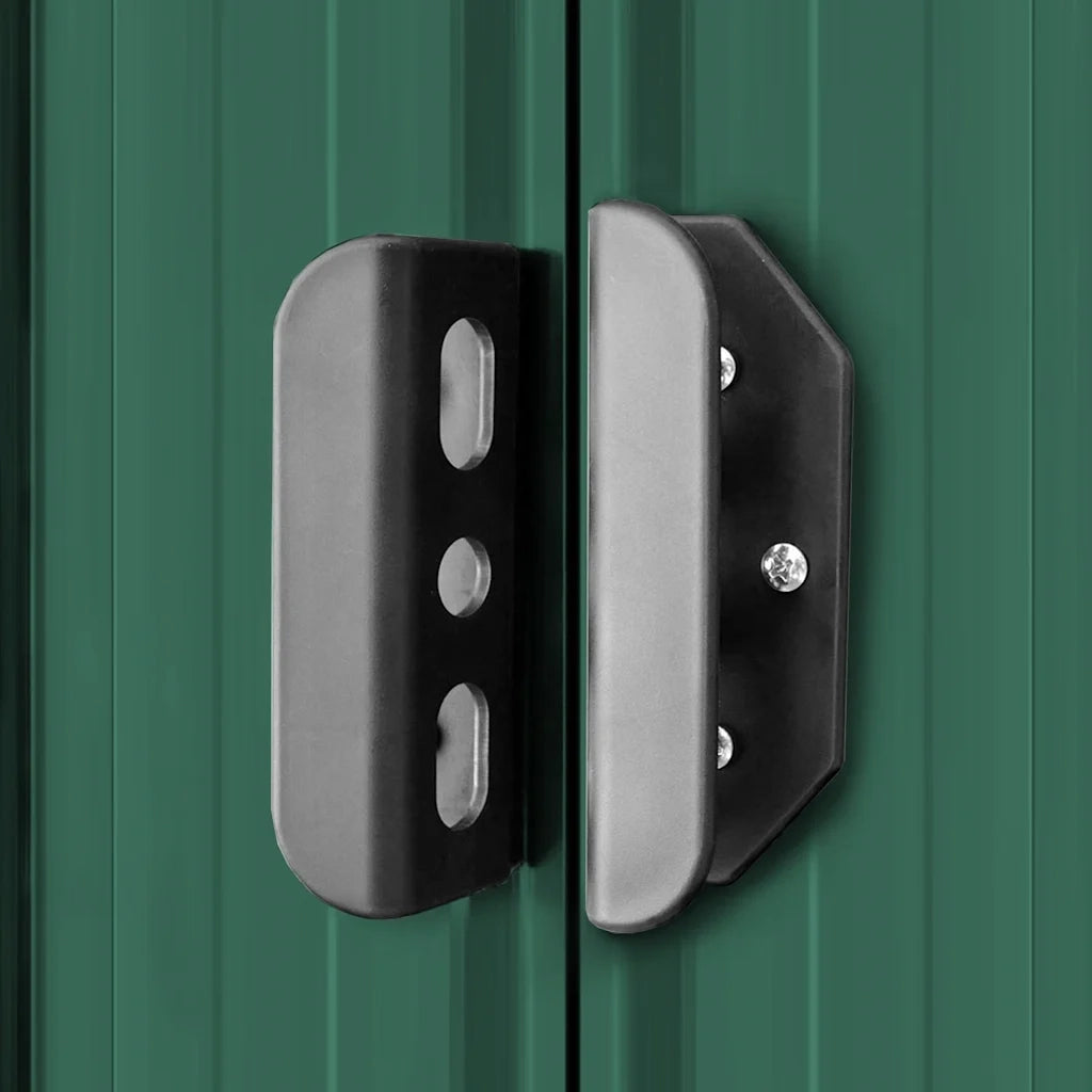 Capanno per Attrezzi in Metallo Verde 204x132x186 cm CFW5069173