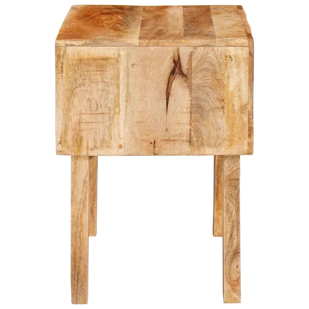Tavolino Marrone 40 x 32 x 46 cm Legno di mango massello 4104555