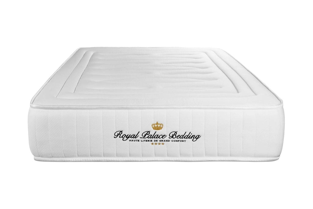 Kit rete e materasso LANCASTER 90x190cm - Spessore : 22cm - molle insacchettate e memory foam - Rigido, 3 zone di comfort