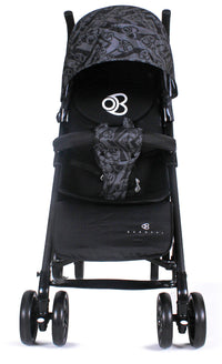 Passeggino Pieghevole per Bambini Barotti Zoom Nero/Grigio