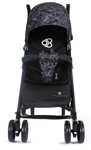 Passeggino Pieghevole per Bambini Barotti Zoom Nero/Grigio