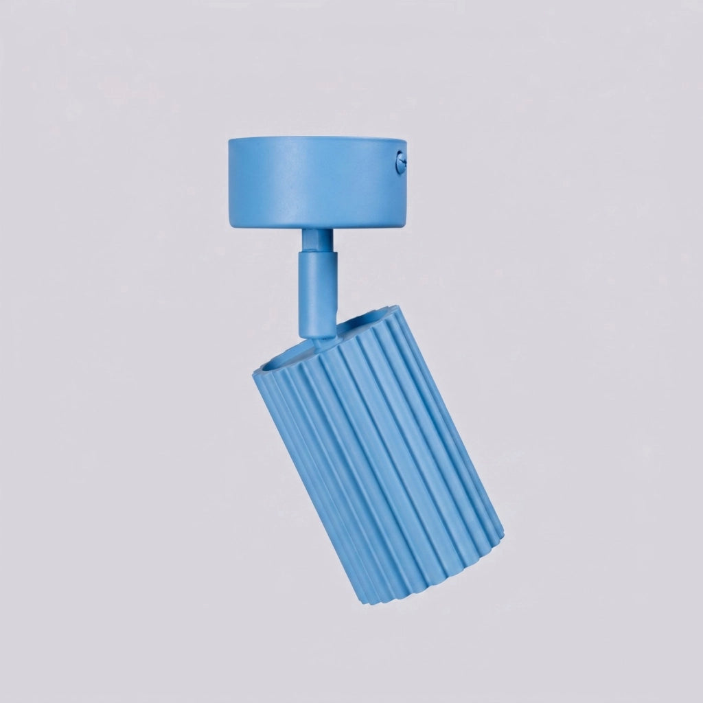 Plafoniera KARBON 1 azzurro