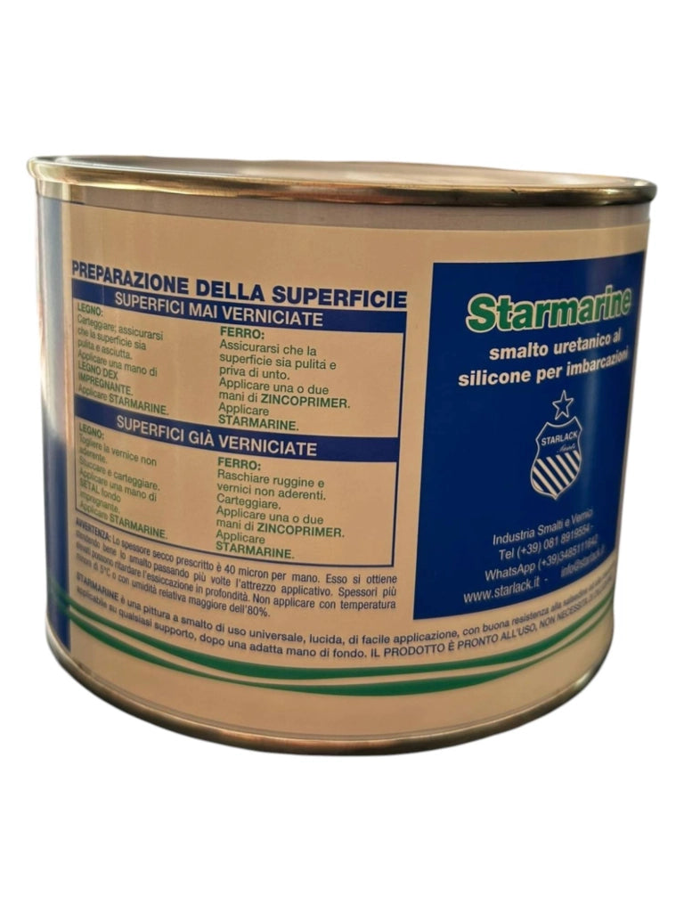 SMALTO PROFESSIONALE STARMARINE COLORE BIANCO PANNA  375ML