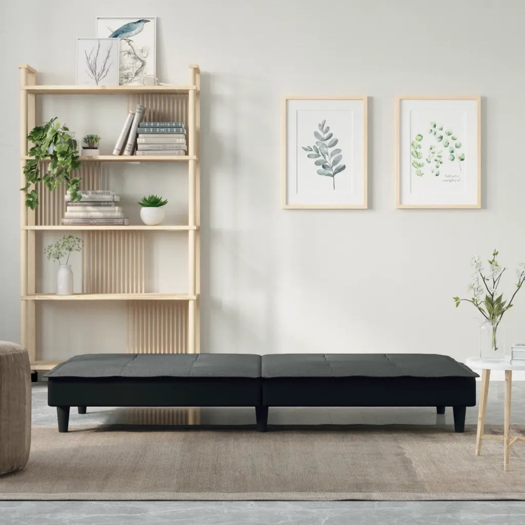 Divano Letto Grigio Scuro in Tessutocod mxl 95605