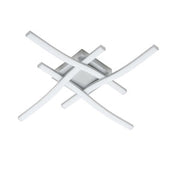 Plafoniera LED Tratti 20W 4000K 2700LM Silver 4L e Energy