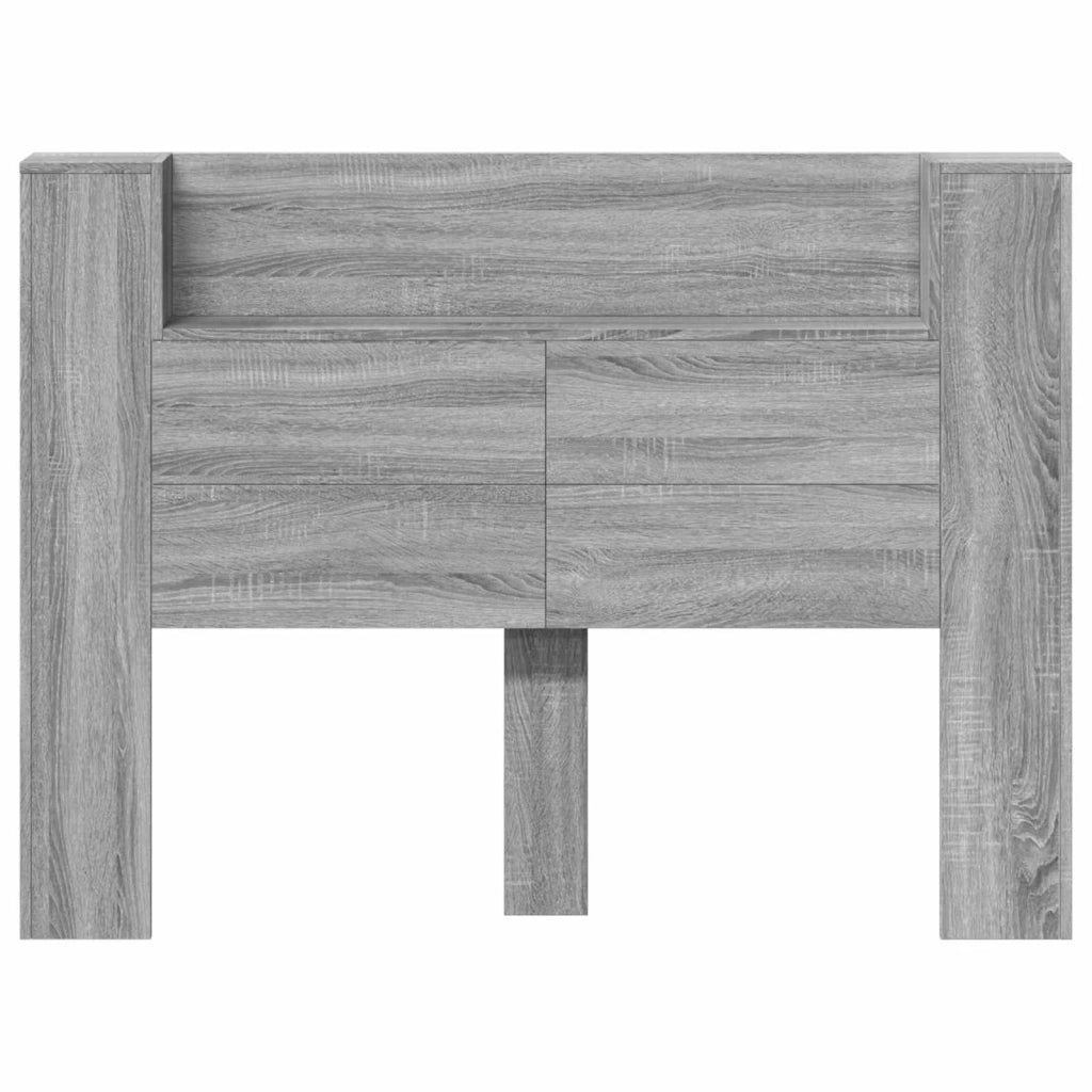 Testiera Grigio Sonoma 140 x 16,5 x 103,5 cm Legno multistrato 3418670