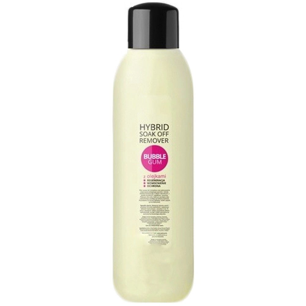 Trade Shop - Remover Bubble Gum Con Oli Ricenerati Gel Ricostruzione Semipermanente Unghie -