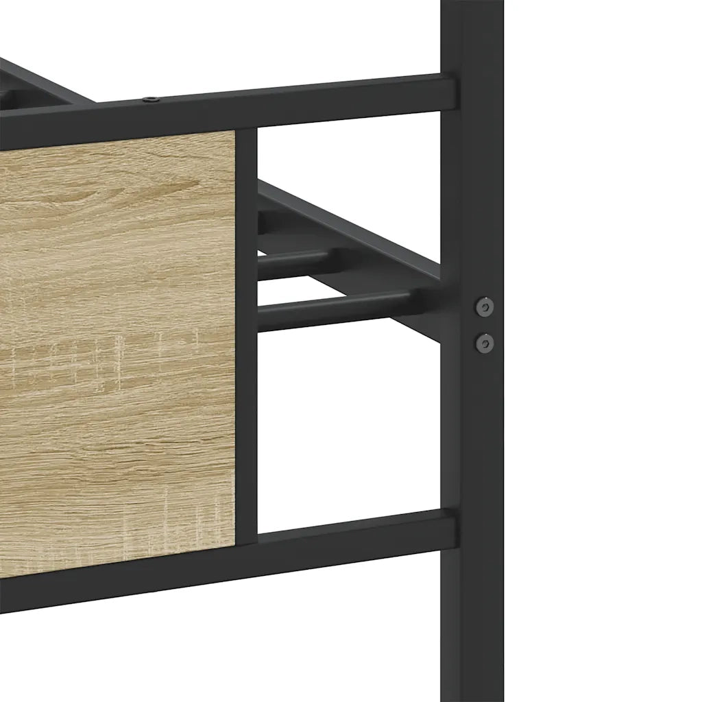 Giroletto senza Materasso Rovere Sonoma 80x200 cm in Truciolato 4106801