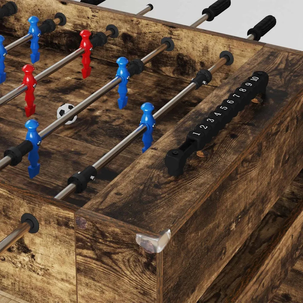 Tavolo da Foosball Rovere fum¨¦ 125 x 60,5 x 80 cm CFW2119853
