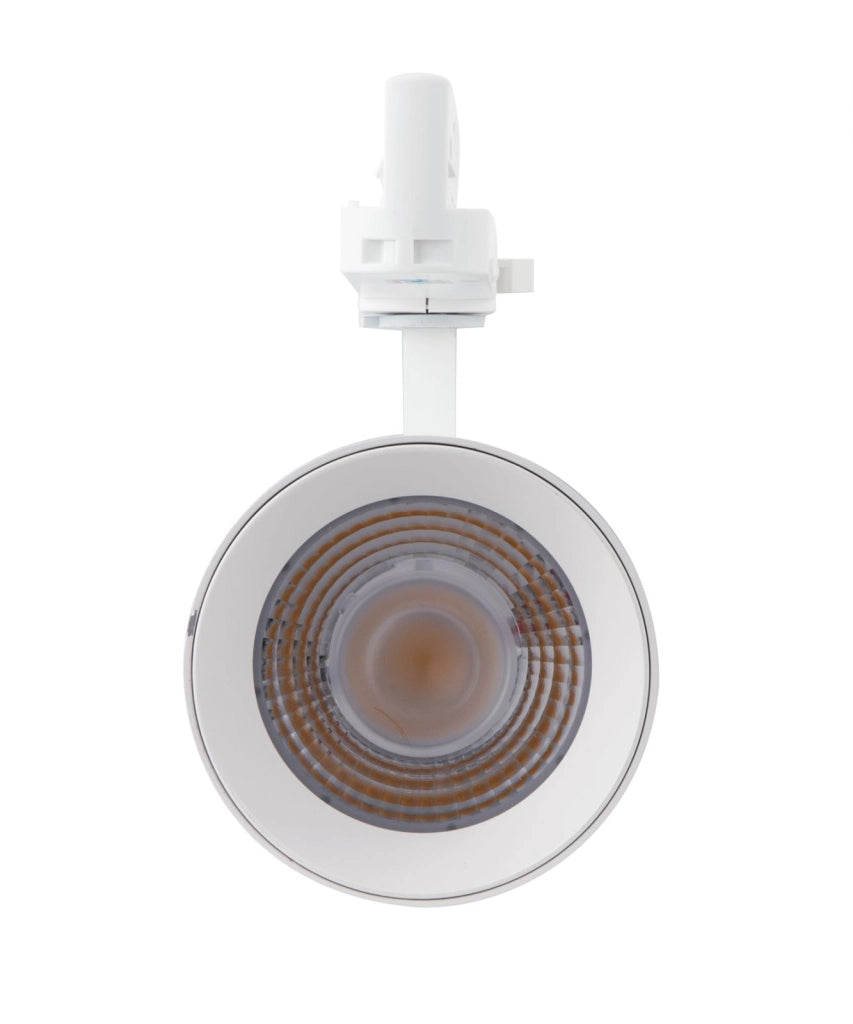FARO BINARIO LED KONE BIANCO IN ALLUMINIO 42W 4230LM 4000K 24,5X15X10 CM.