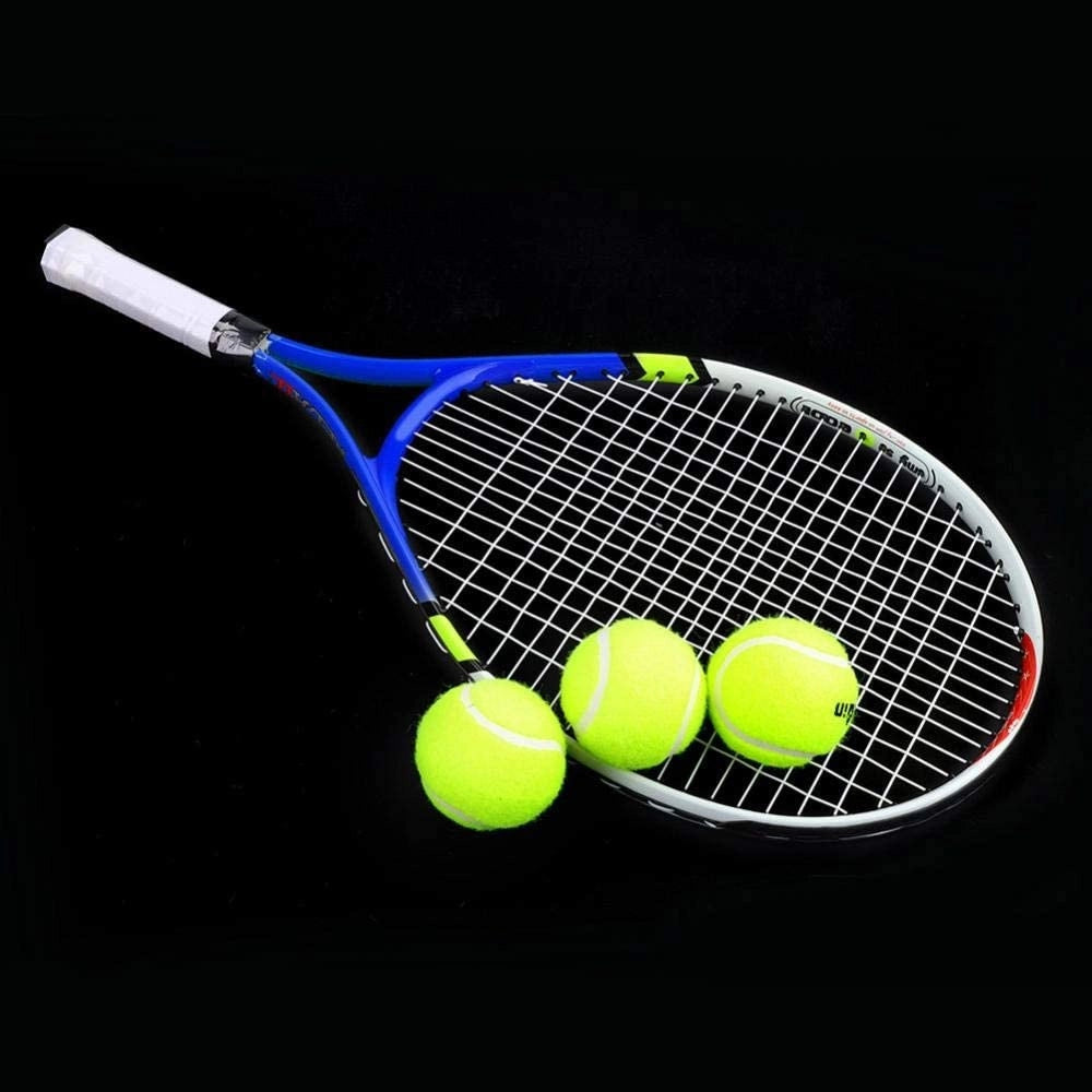 Trade Shop - Racchetta Da Tennis Junior Corda Resistente Allenamento Bambini Borsa Trasporto -