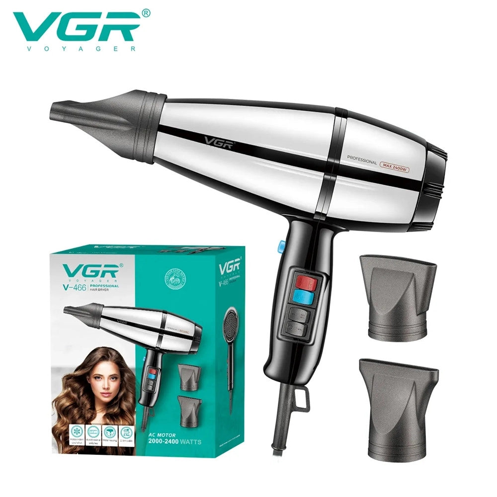Trade Shop - Asciugacapelli Professionale Vgr V-466 2400w Ionico Parrucchiere Shop -