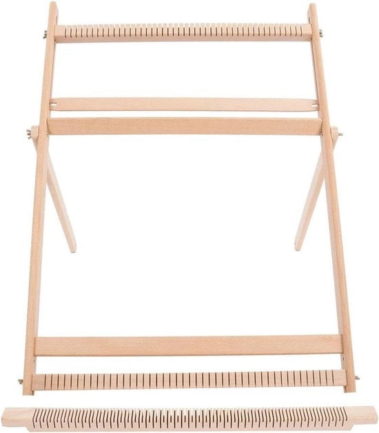 Weefgetto con standard regolabile - Macchina da cucire per tessuti extra grande - Adatta per artigianato - 2756 x 1969 x 118 mm