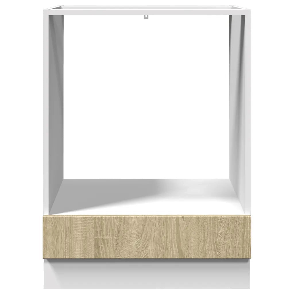 Mobile per Forno Rovere Sonoma 60x46x81,5 cm Legno Multistrato 849617