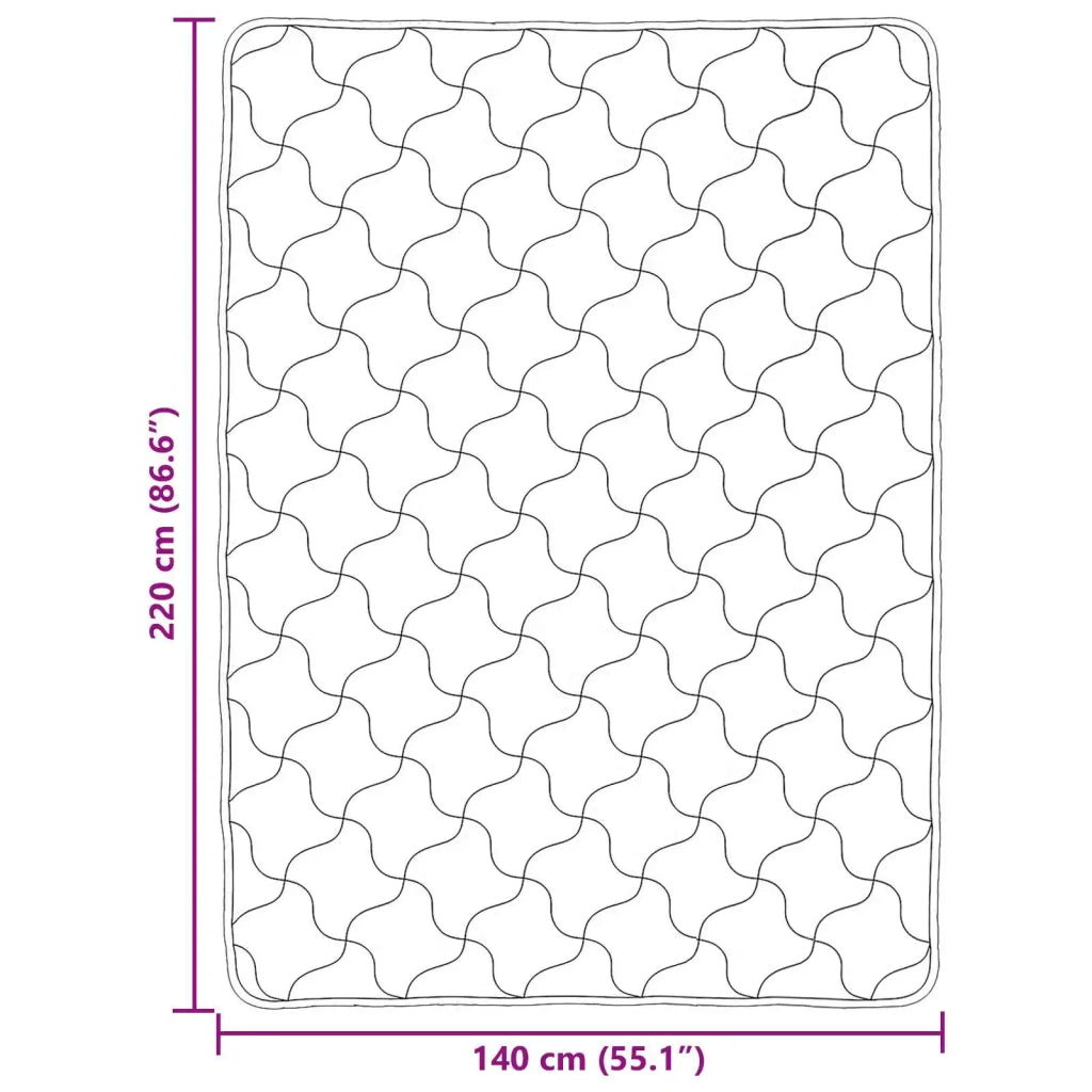 Piumone | Duvet Invernale Talpa 140 x 220 cm Microfibra e Fleece Teddy