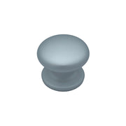 Pomolo fisso per porta SAGUATTI 173/70EB in alluminio argento satinato