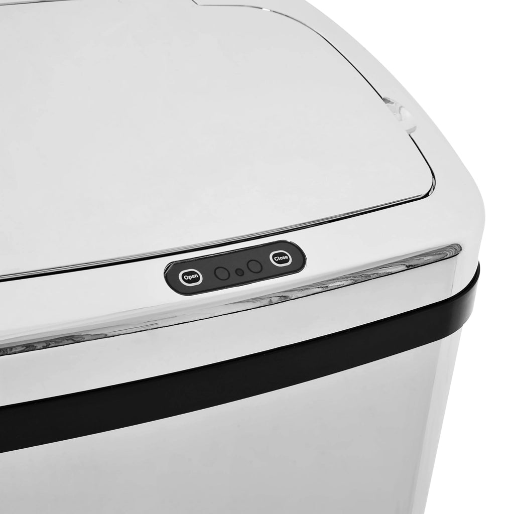 PATTUMIERA Con Sensore 67 L Acciaio Inox Argento