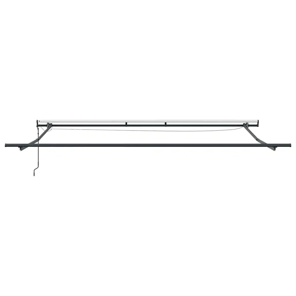 Tenda da Sole con Antracite 5 × 3,5 m Metallo 313267