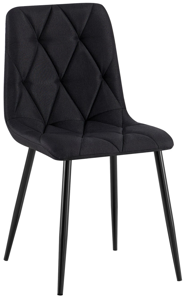 Sedia da pranzo in tessuto Clairton 3